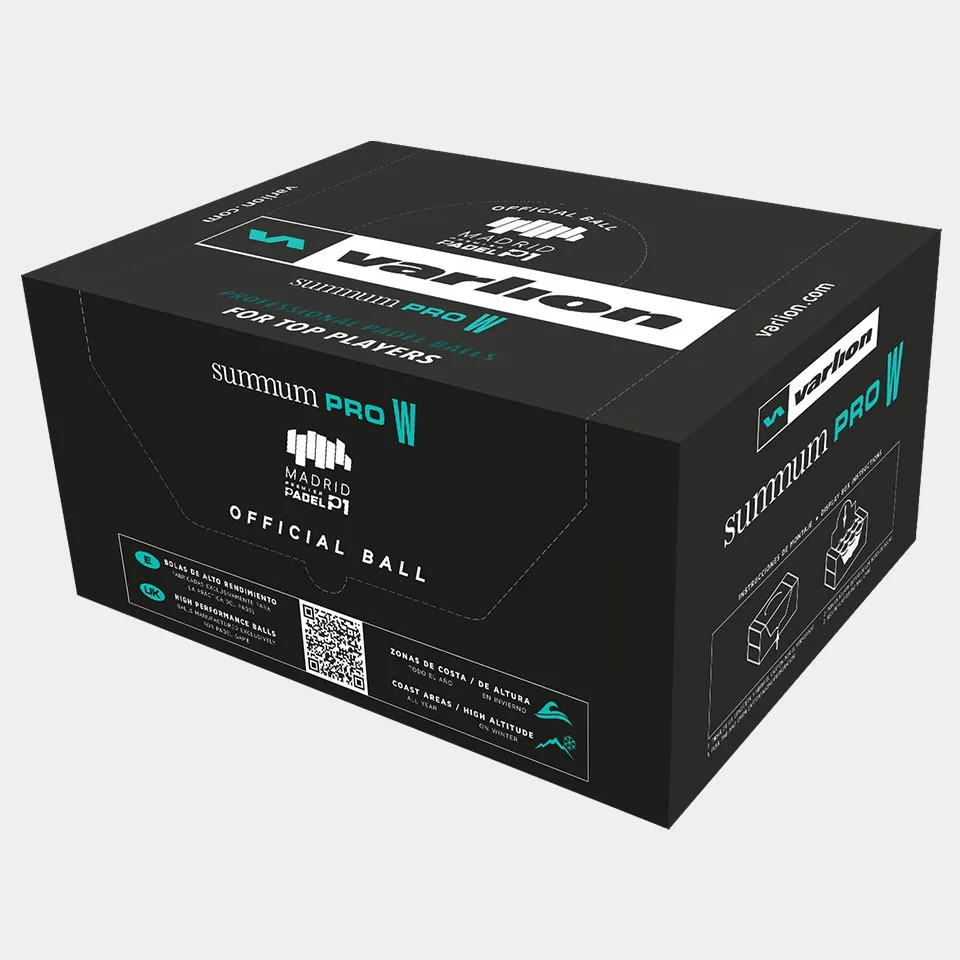 BOX OF 24 CANS OF 3 VARLION SUMMUM PRO W BALLS